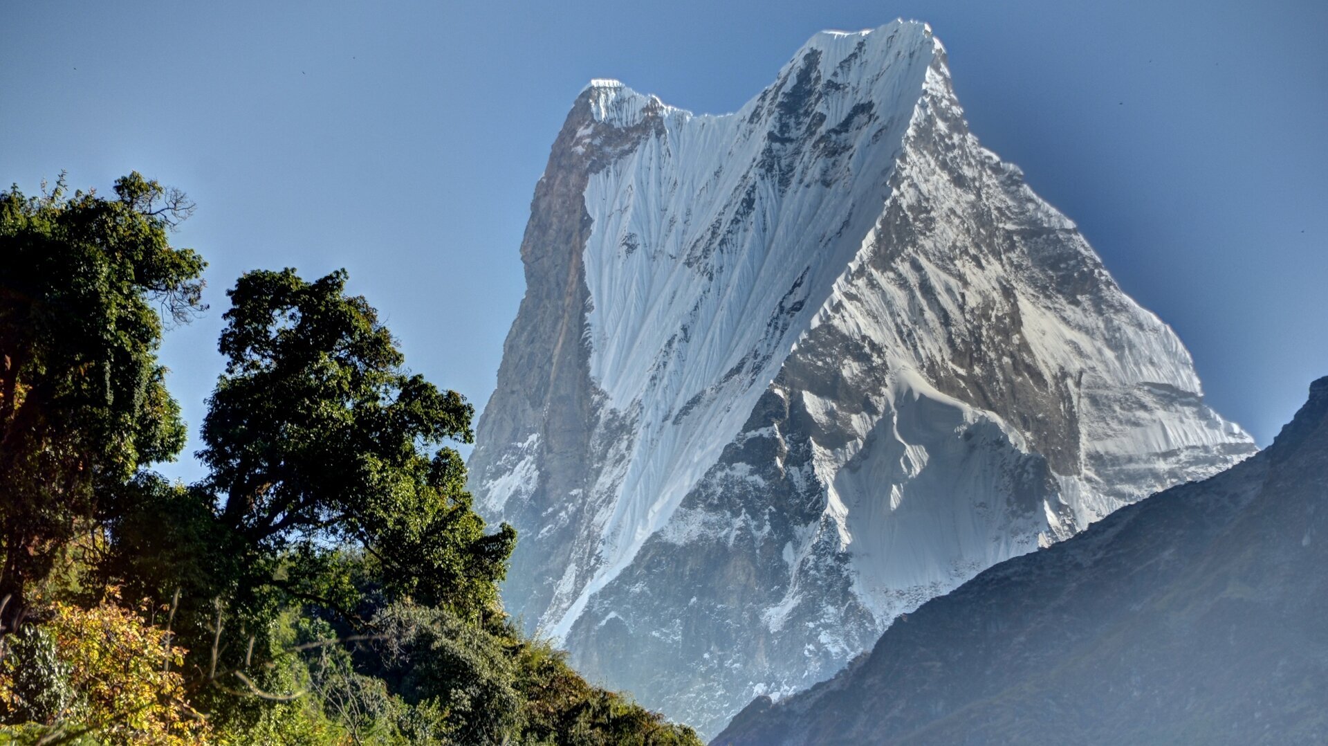 Machapuchare Mountain Views from Poon Hill